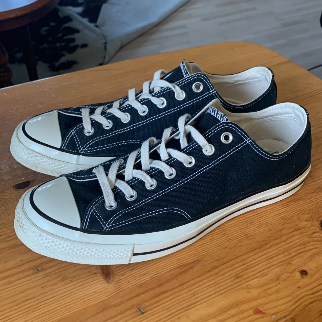 Svarta Converse Chuck Taylor All Star sneakers