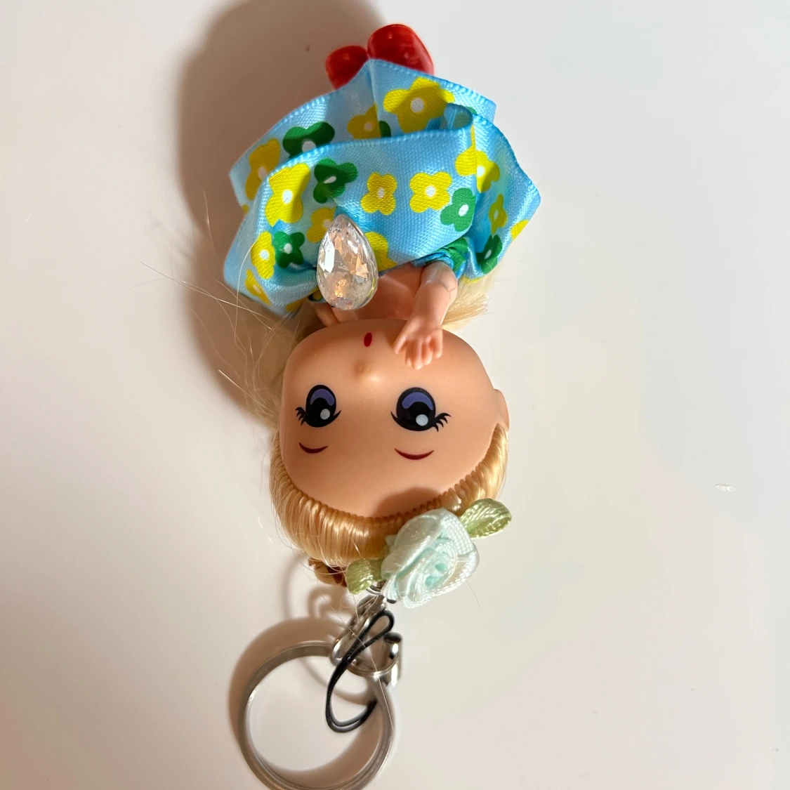 Söta docknyckelringar med klänning - 2