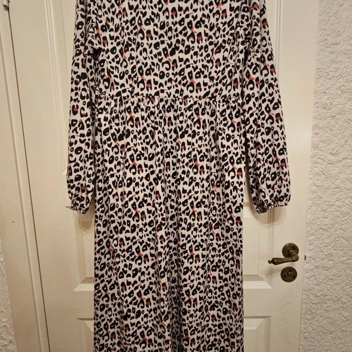 Leopardmönstrad långklänning Sheilay XL - 1