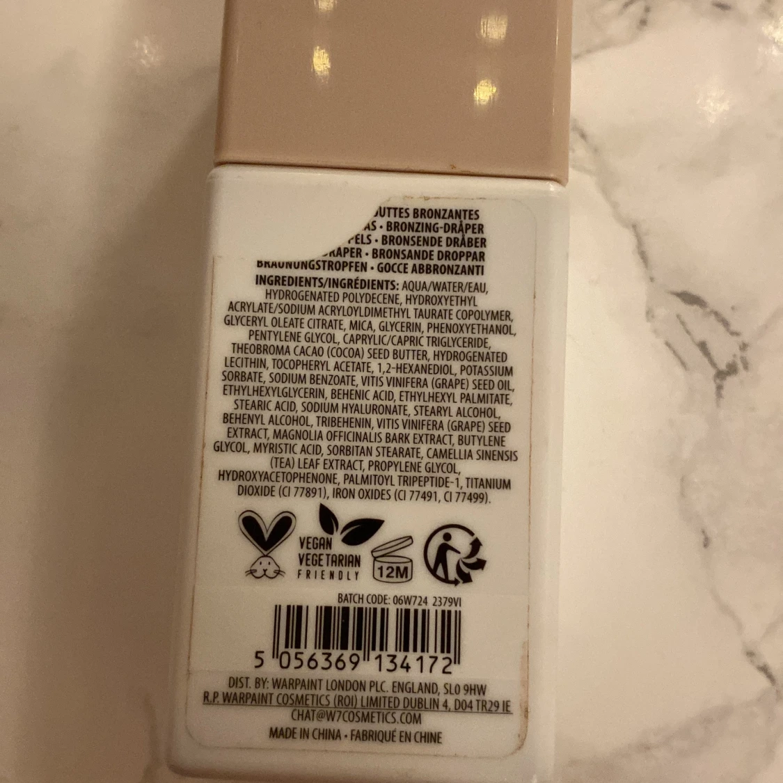 W7 Golden Glow Drops bronzer - 1