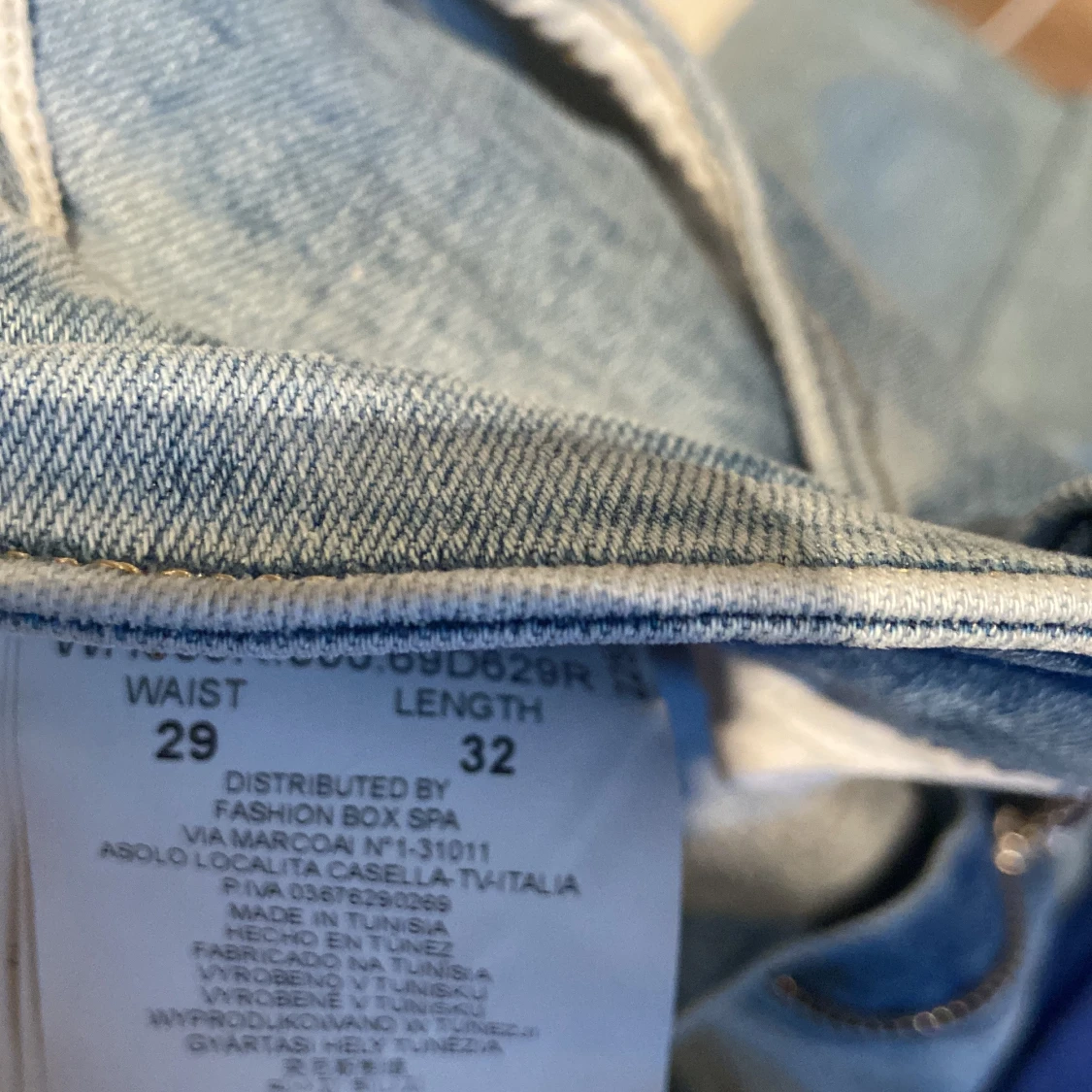 Replay ljusblå skinny jeans W29 L32 - 2