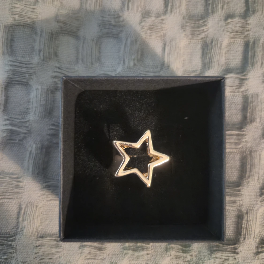 Stjärna ring guld  - 1