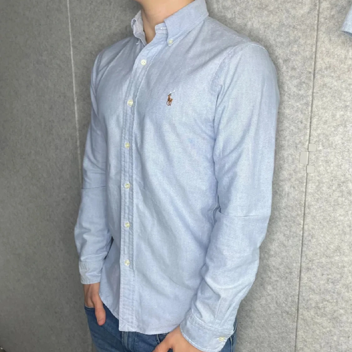 Ljusblå skjorta från Ralph Lauren M