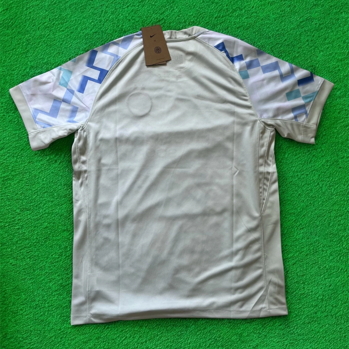 Inter Milan vit/blå Nike fotbollströja - 1