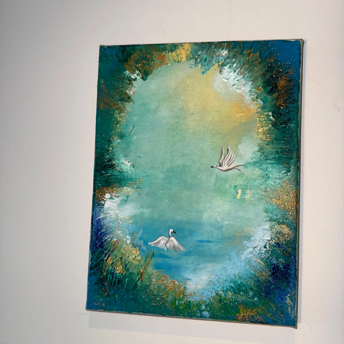 Swanlake målning - 1