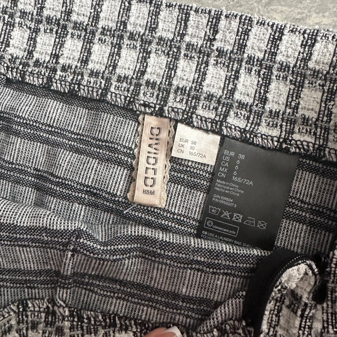 Rutig kortkjol från H&M Divided - 2