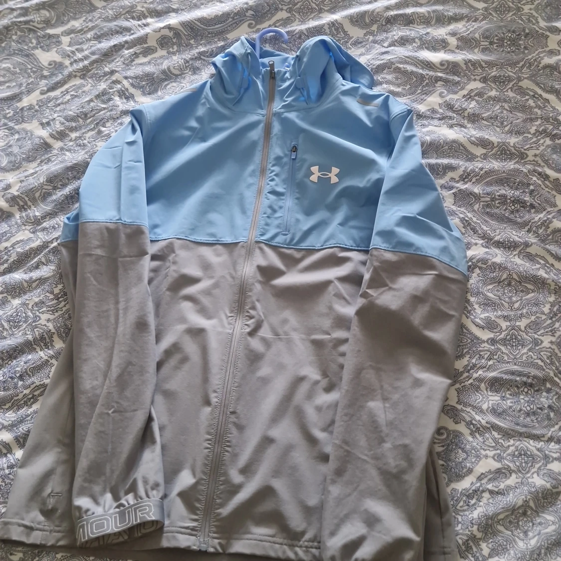 Under Armour blå och grå vindjacka M - 1