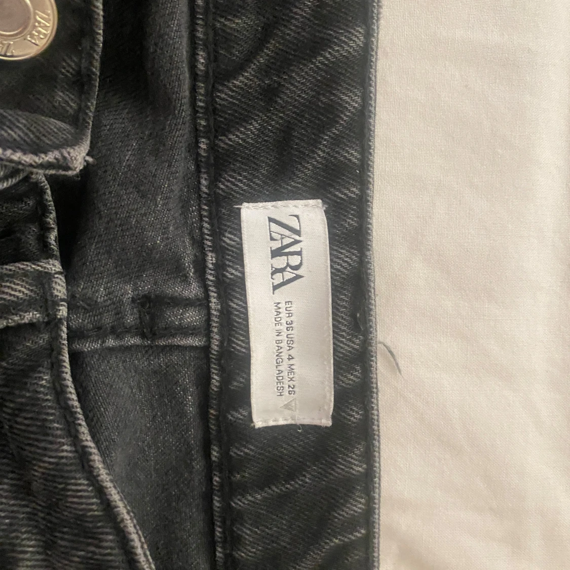 Svarta raka jeans från Zara - 2