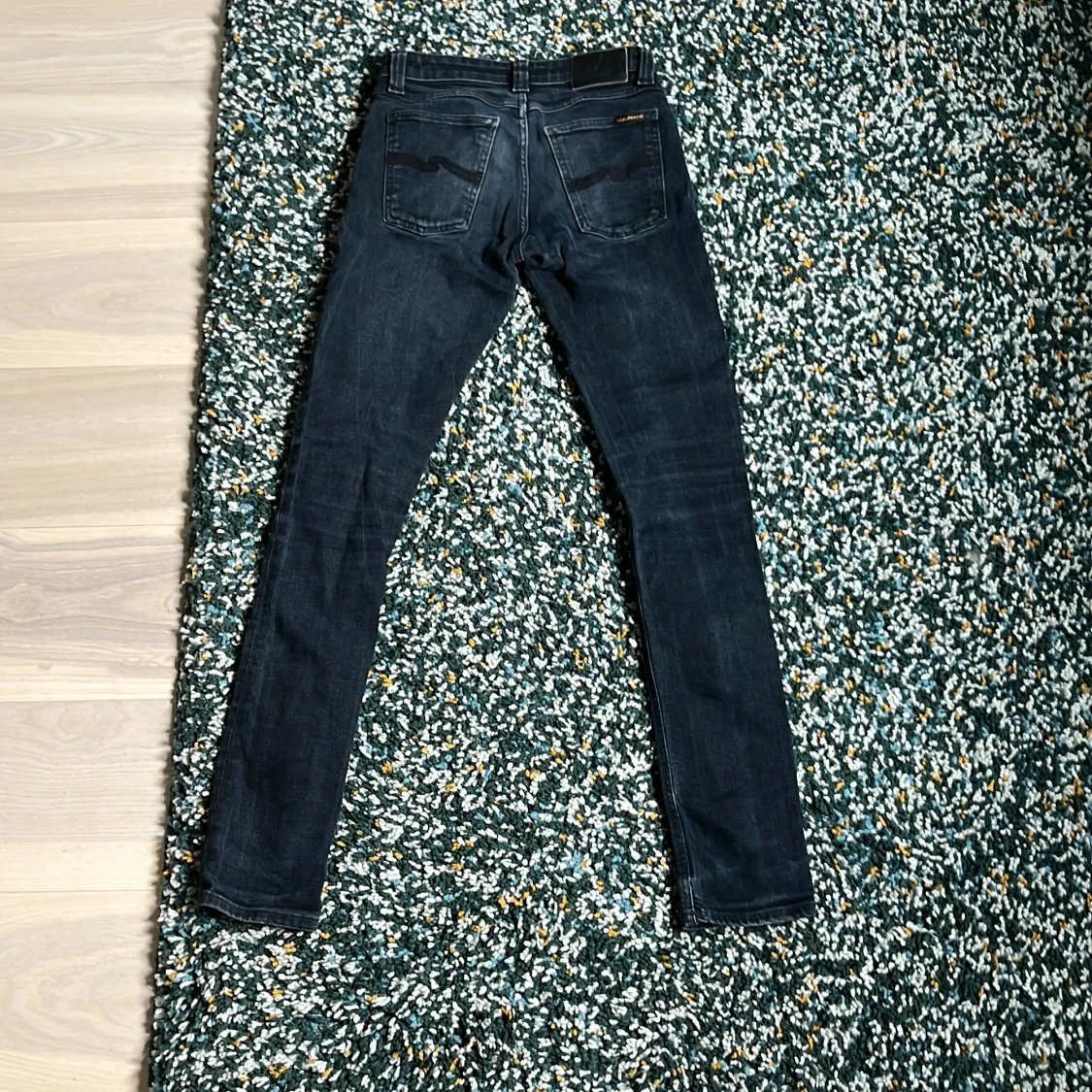 Mörkblå skinny jeans från Nudie - 2
