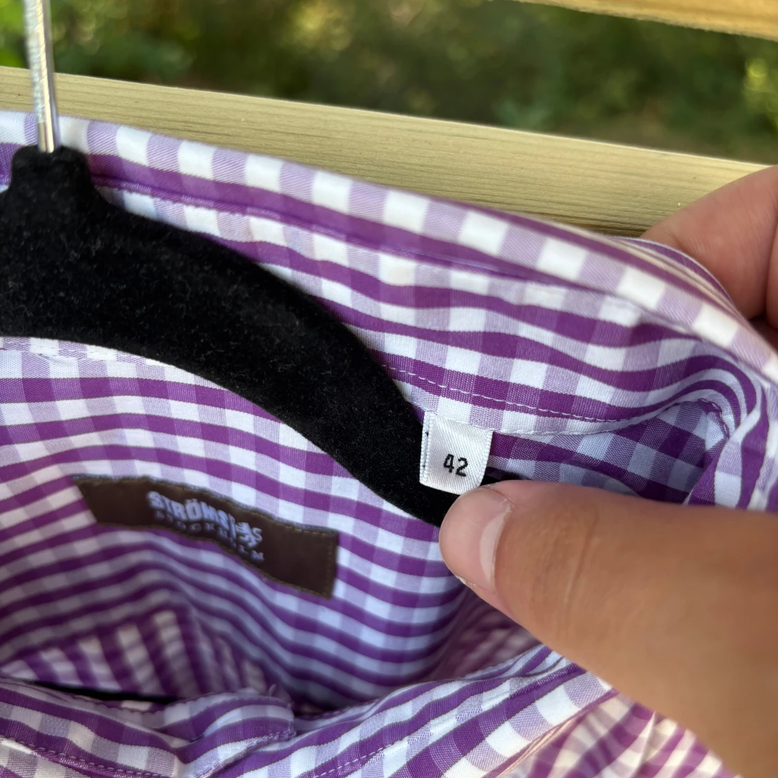 Rutig skjorta från Ströms Stockholm - 3