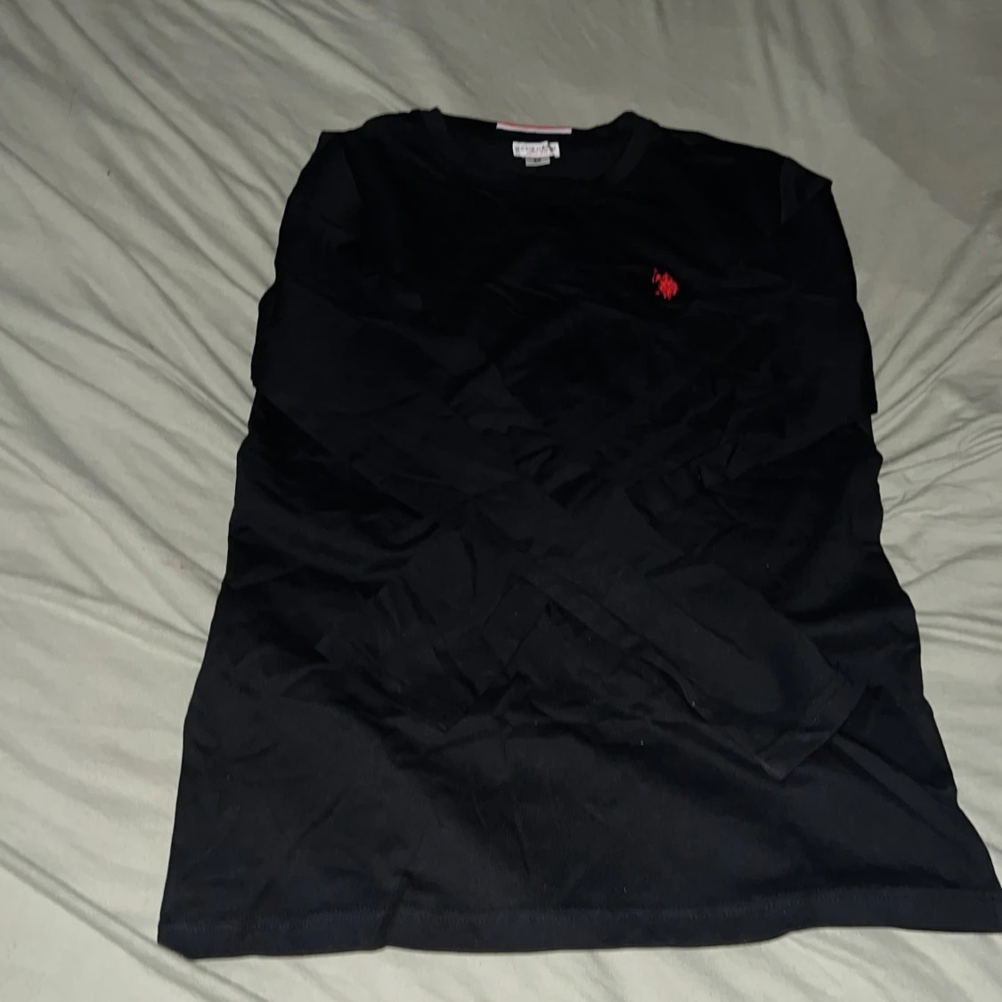 Svart långärmad tröja U.S. Polo Assn. - 1