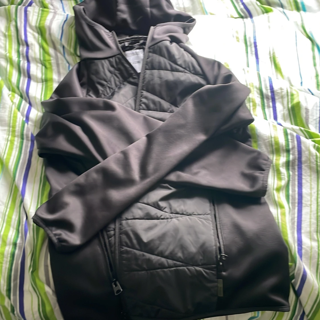 Svart quiltad jacka Only & Sons