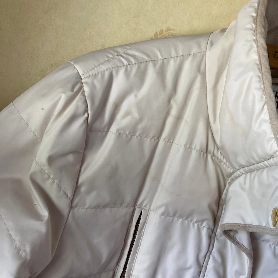 Beige quiltad pufferjacka Vero Moda - 3