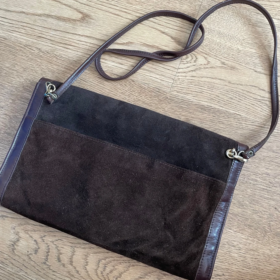 Brun mocka axelväska från Friitala  - 1