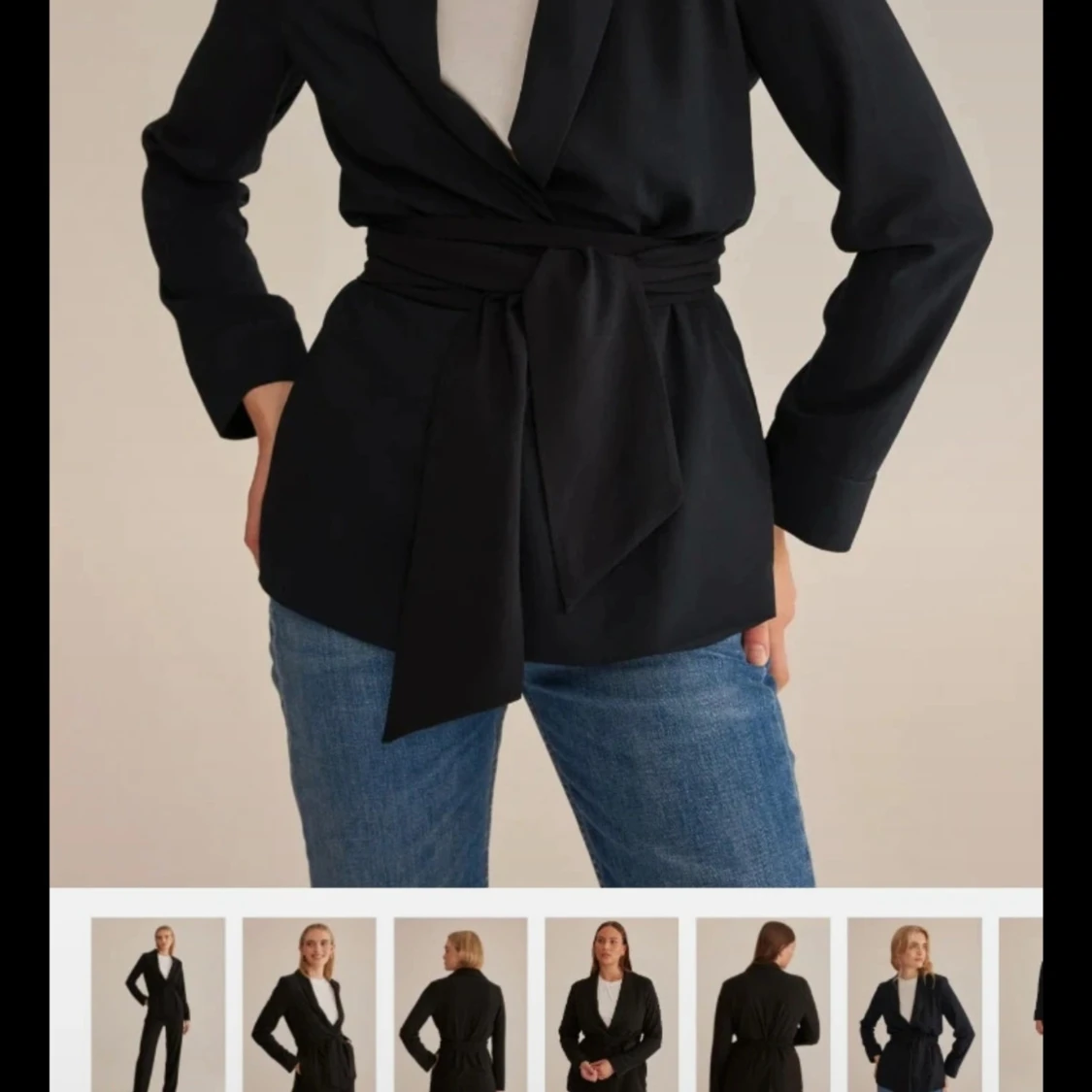 Svart kavaj från Marville Road - 4