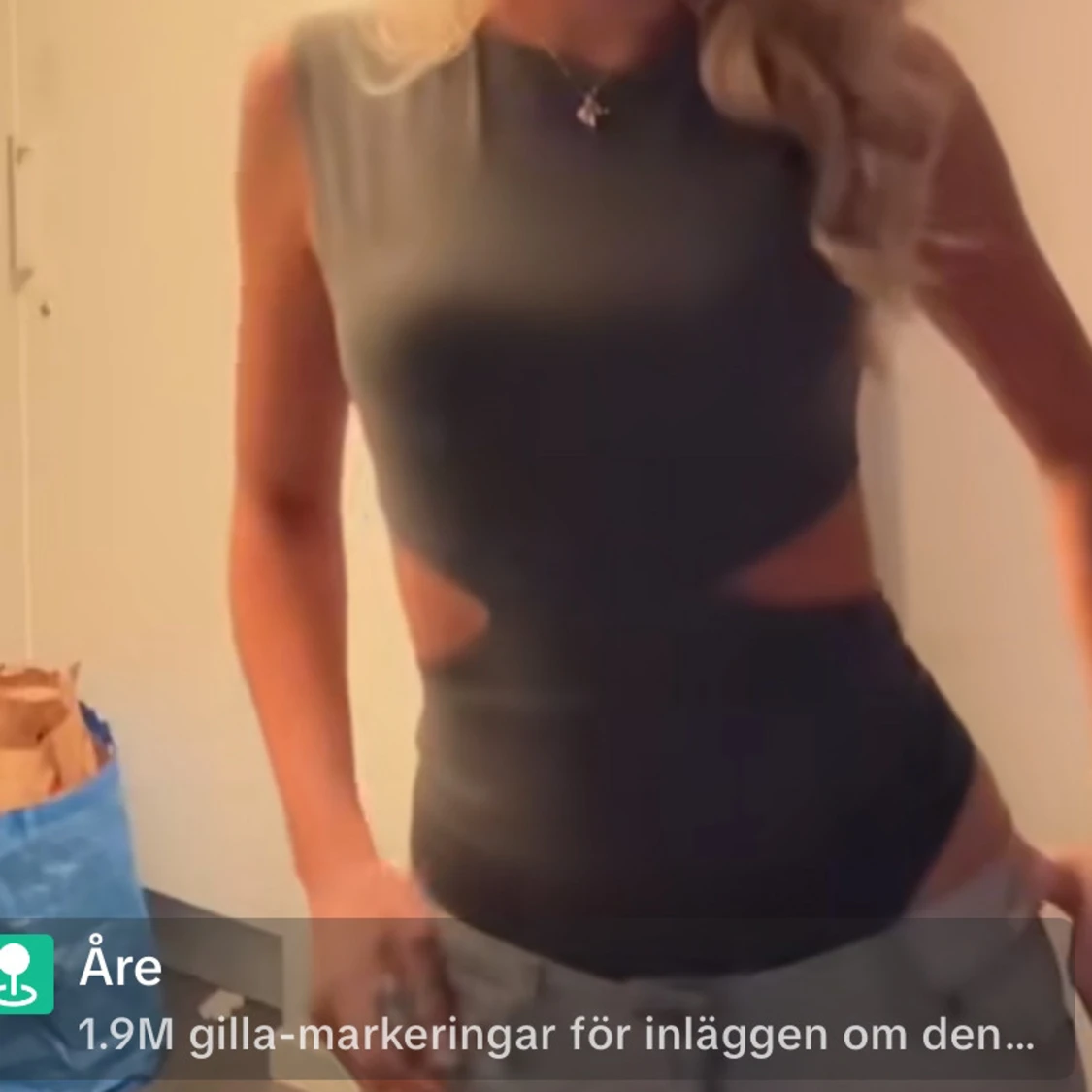 Grön cut out body