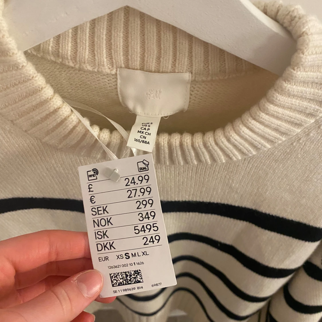 Randig tröja från H&M - 1