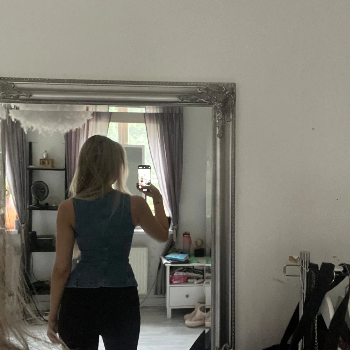 Blå Jeanstopp gina tricot - 2