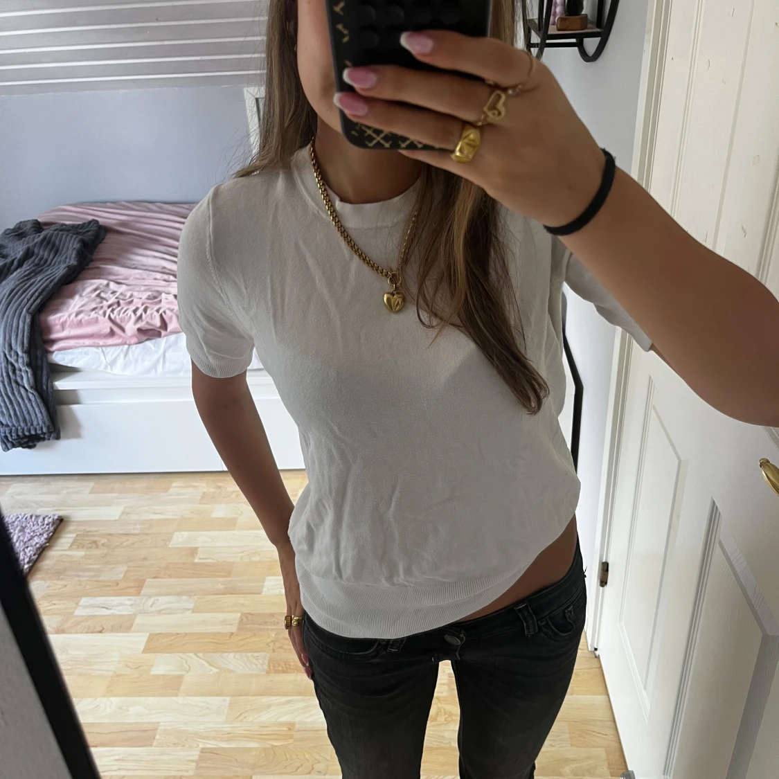 Vit t-shirt från Zara - 1