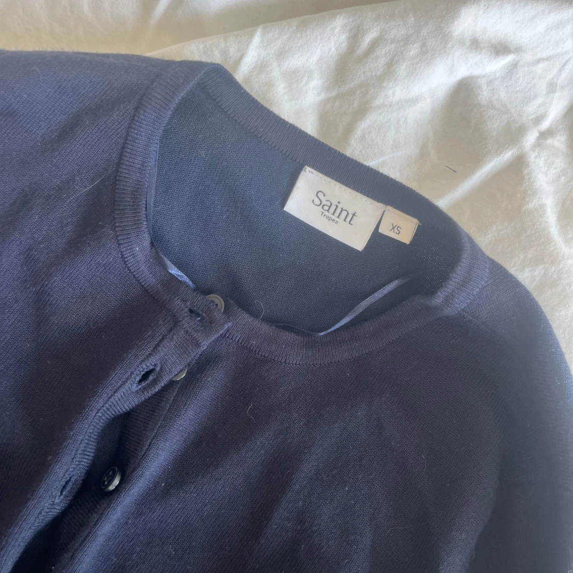 Mörkblå kofta från Saint Tropez XS - 1