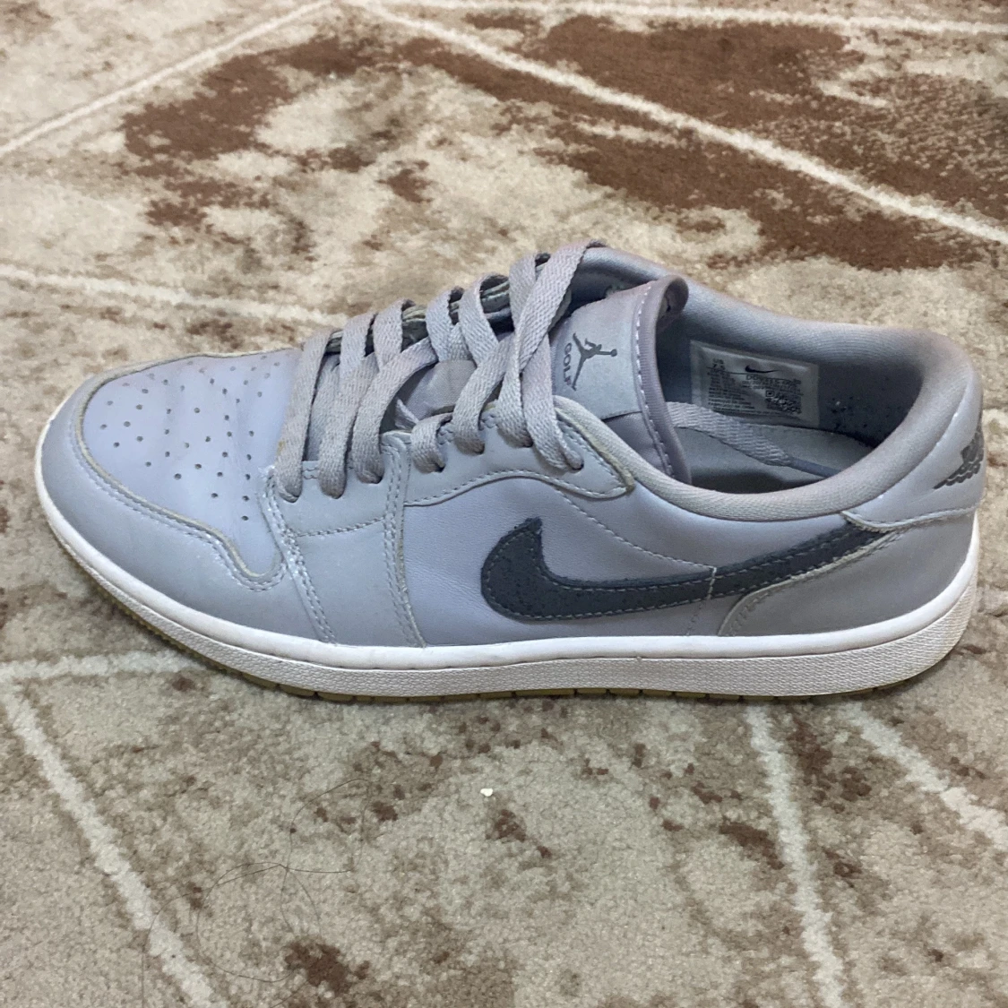 Grå Nike Golf Air Jordan 1 Low sneakers - 2