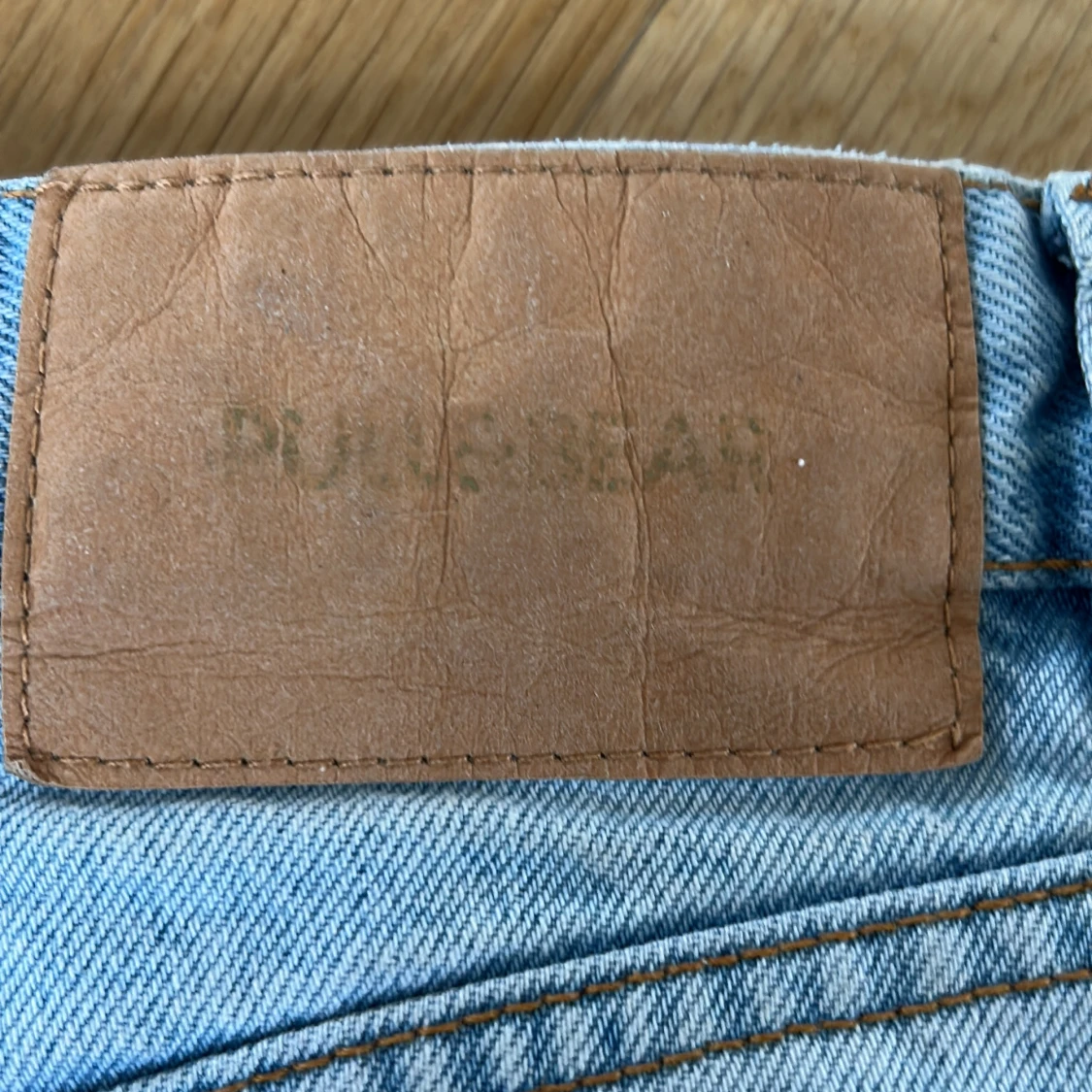 Ljusblå jeansshorts Pull&Bear - 2