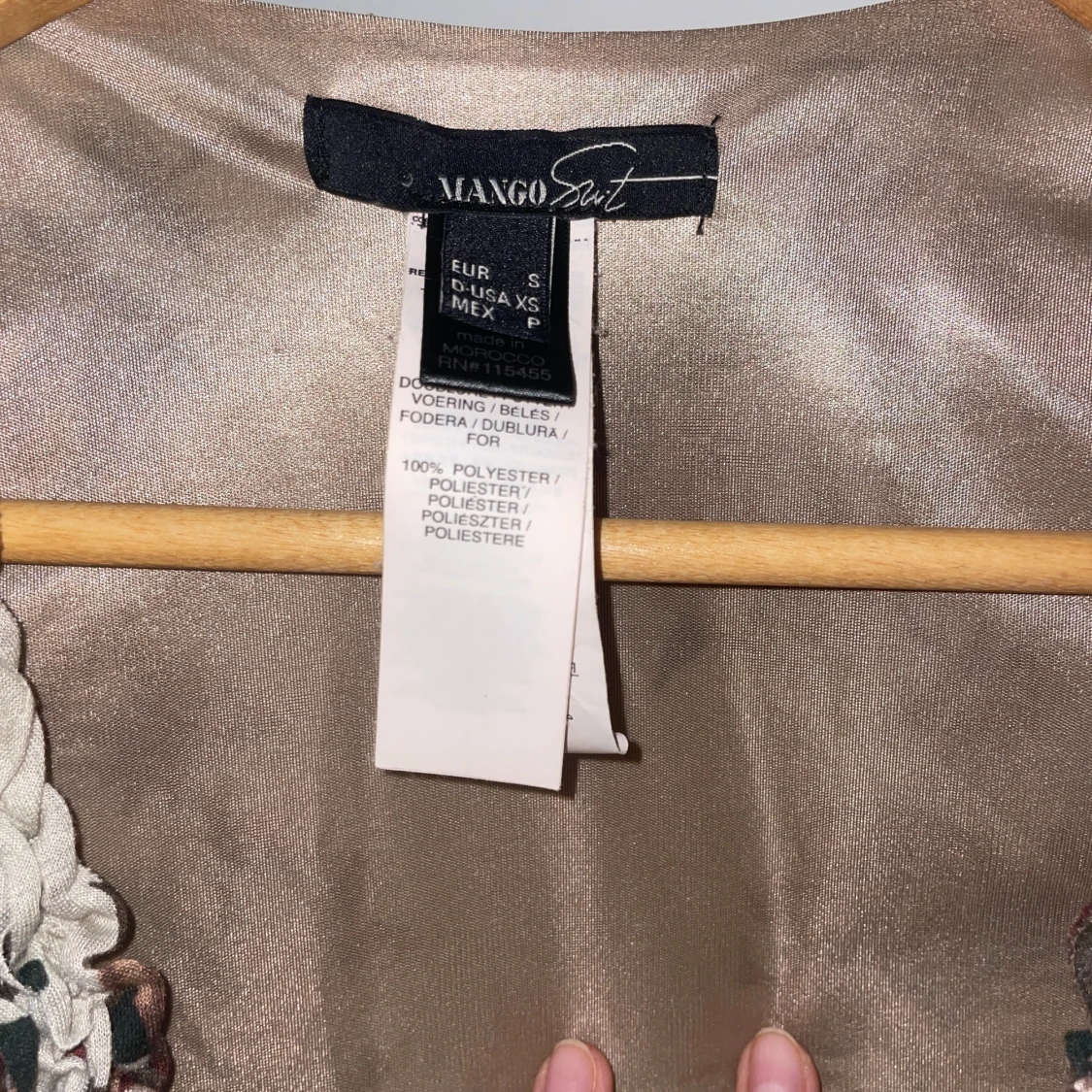 Blommig långklänning från Mango Suit - 2