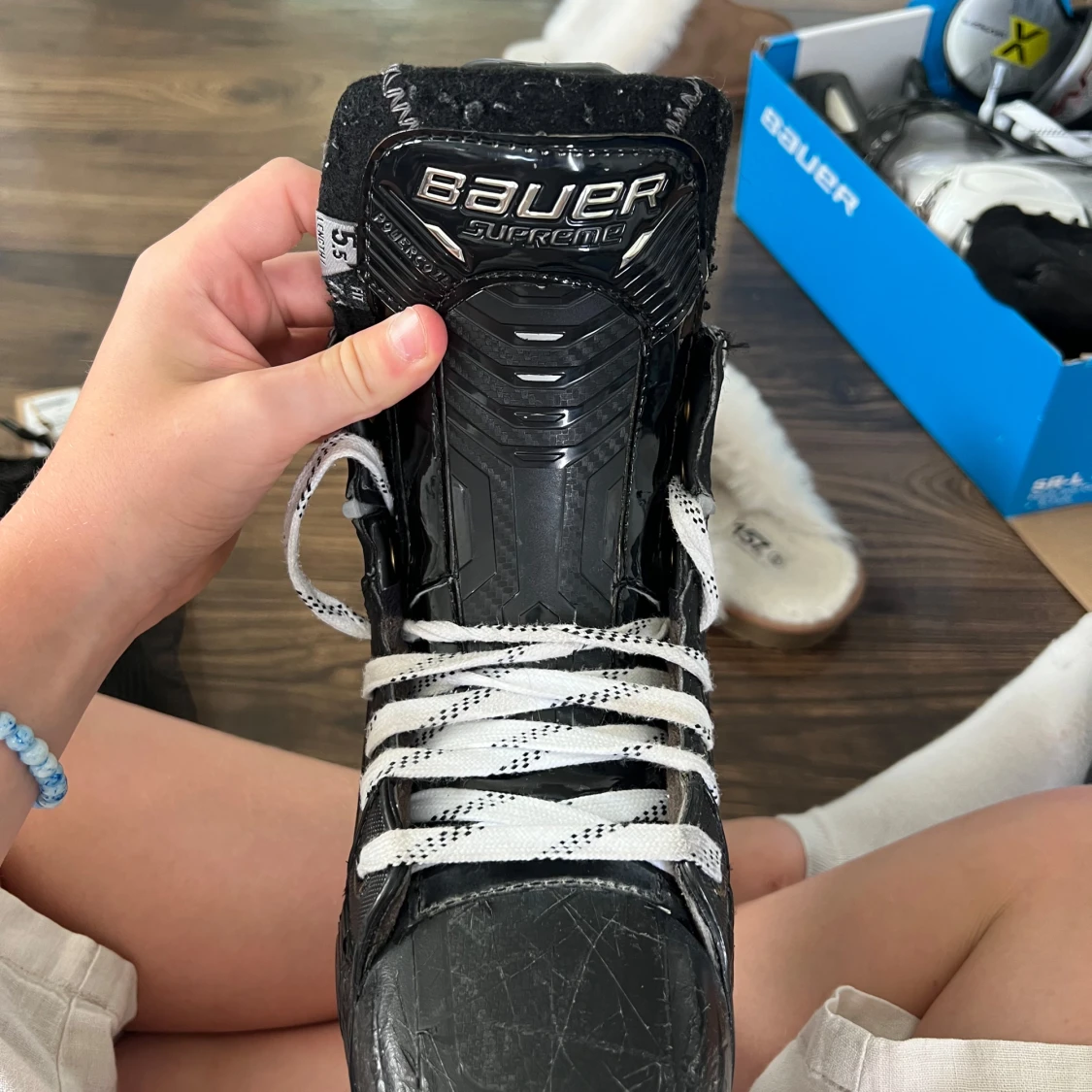 Bauer Supreme Mach skridskor svart/vit - 2