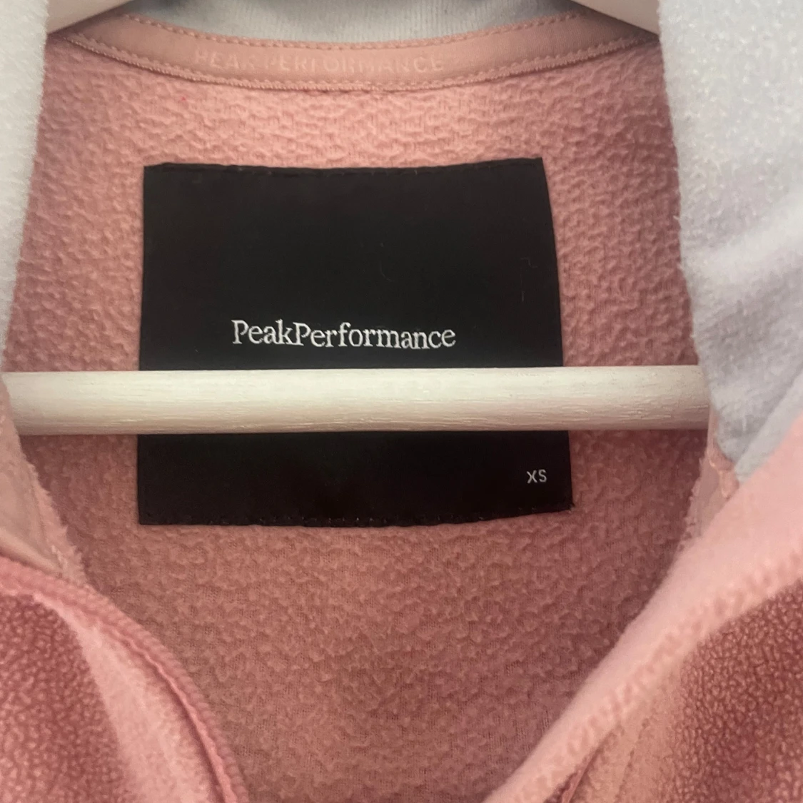 Rosa fleecejacka Peak Performance XS - 2