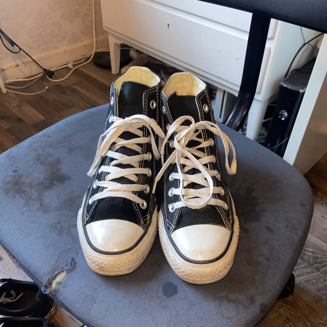 Svarta Converse Chuck Taylor High