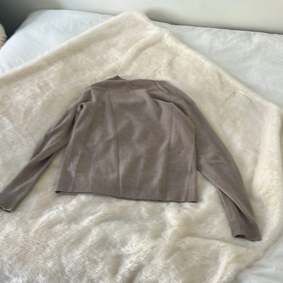 Beige Kashmir tröja från Uniqlo XS - 2