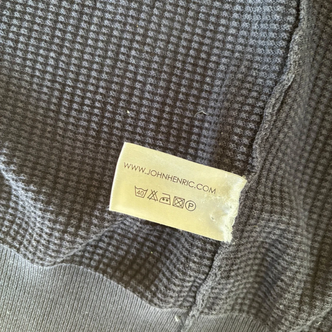 Mörkblå kofta från John Henric - 3