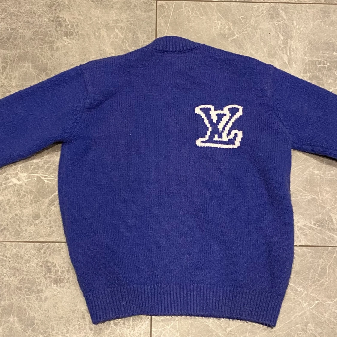 Blå Louis Vuitton tjocktröja - 1