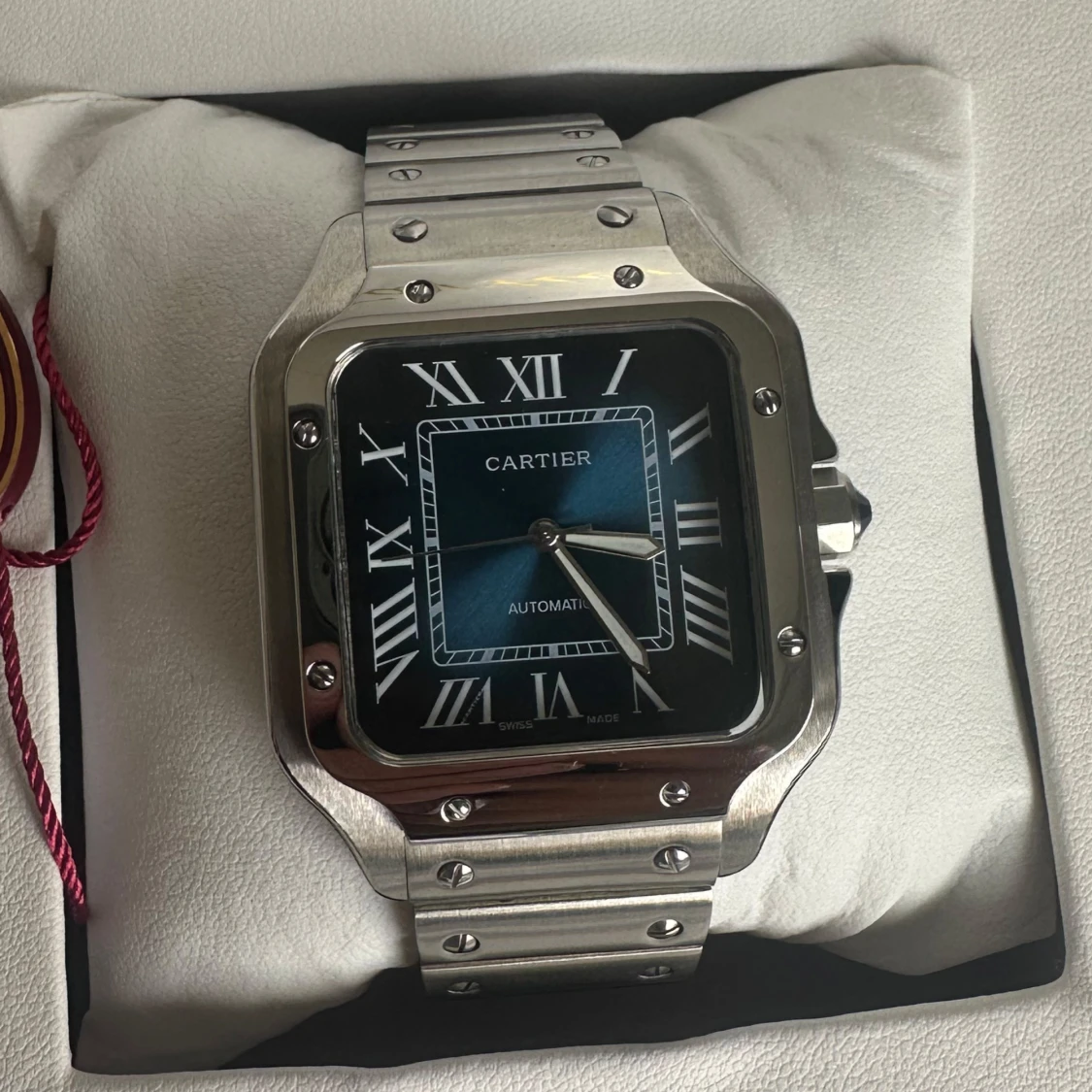 Herr klocka blå/silver - 1