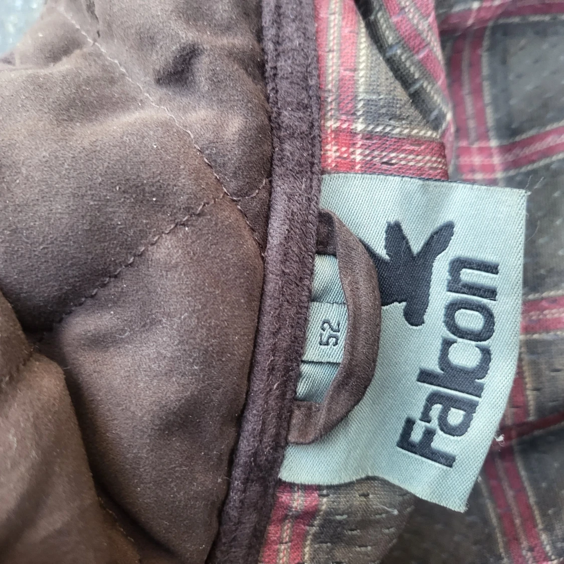 Brun quiltad jacka från Falcon - 2