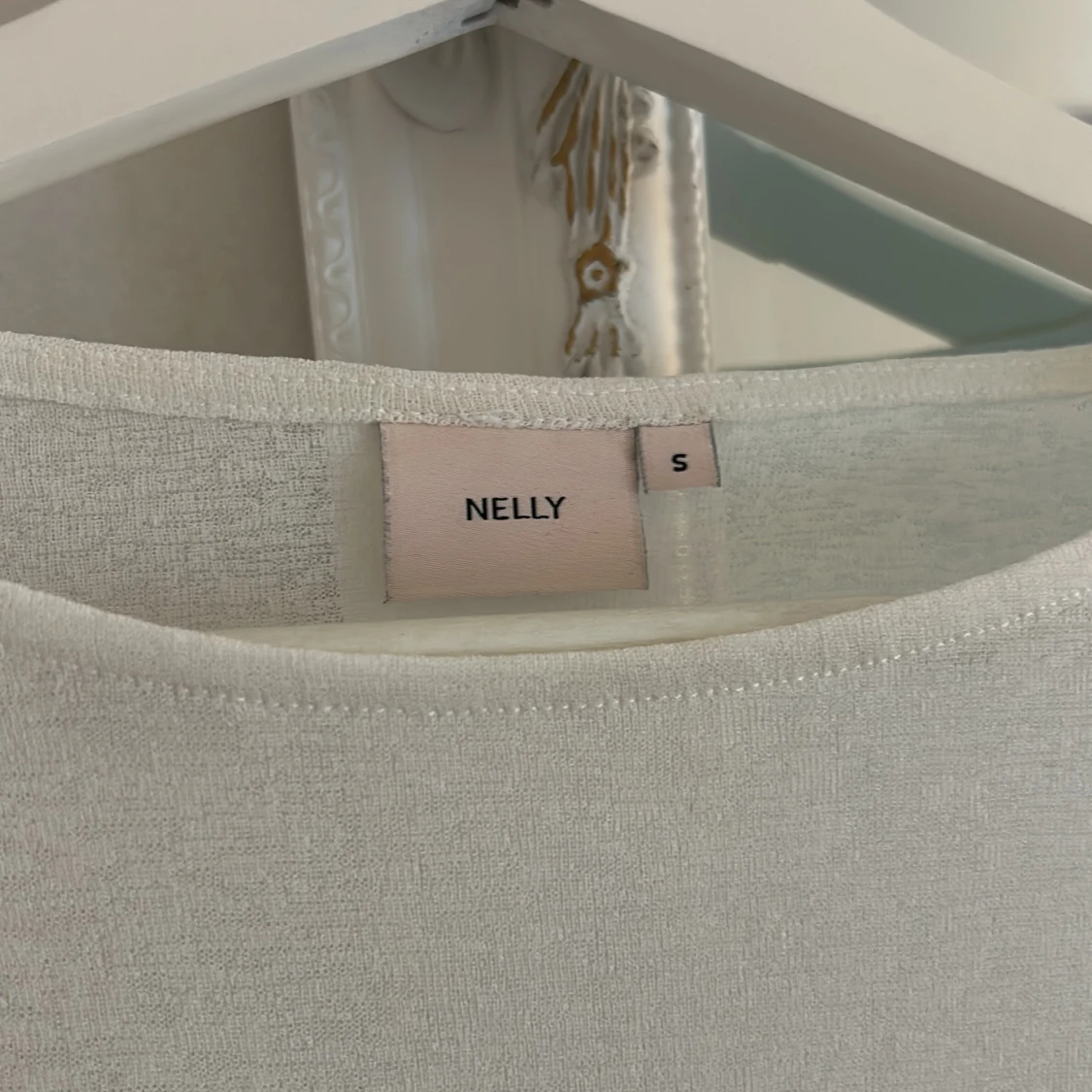 Vit långärmad tröja från Nelly - 1