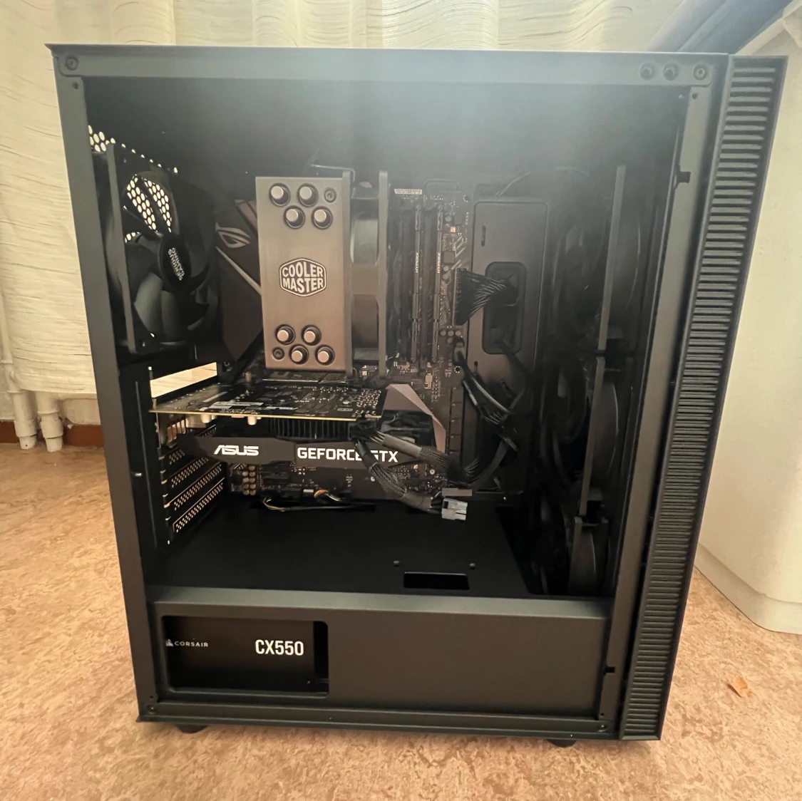 Nybyggd gamingdator (GTX 1660 Ti+i5-9400F) - 3