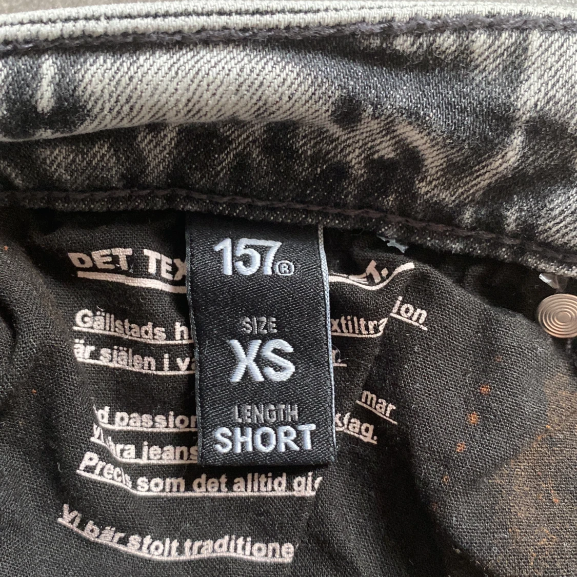 Grå bootcut jeans från 157 - 2