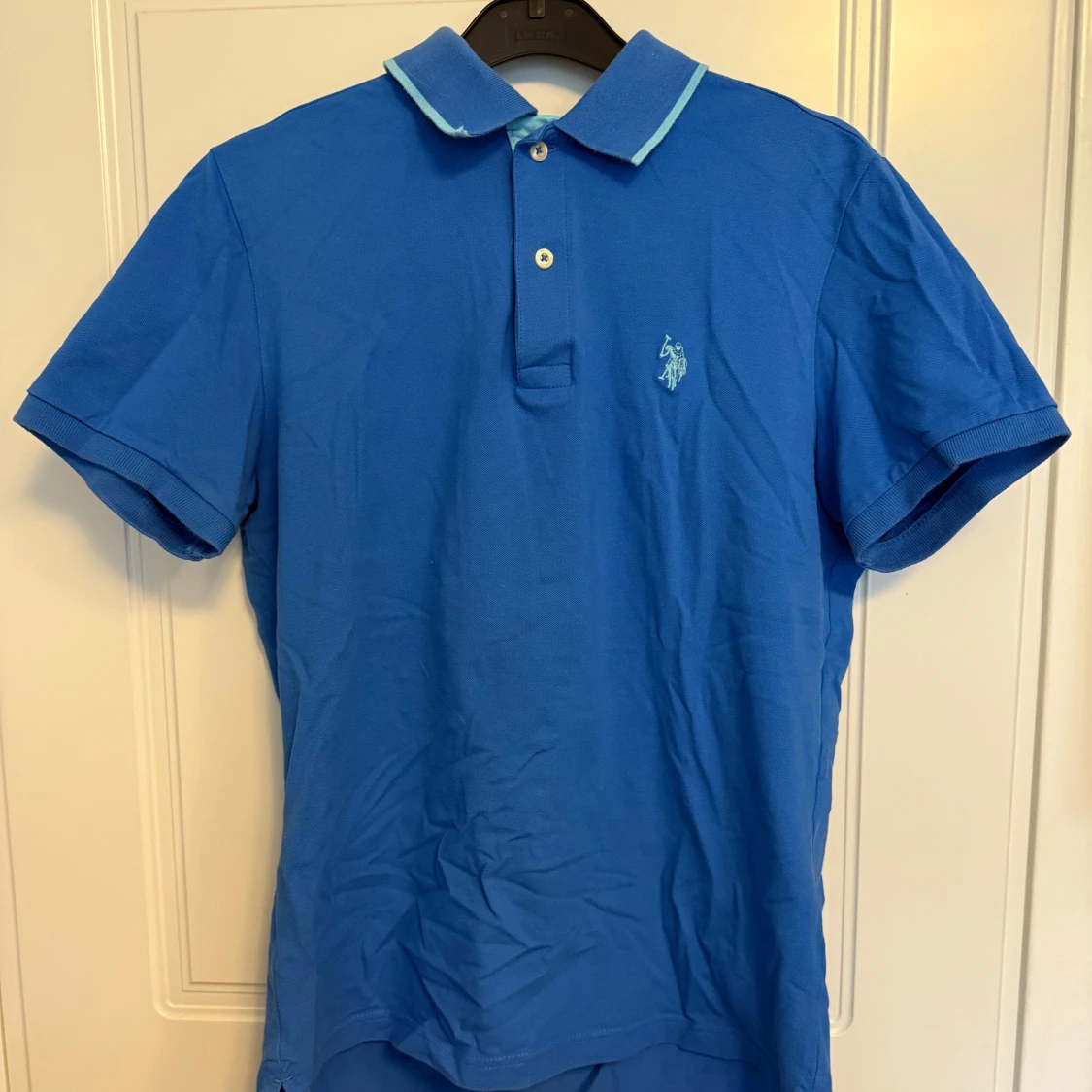 Blå pikétröja från U.S. Polo Assn. - 1