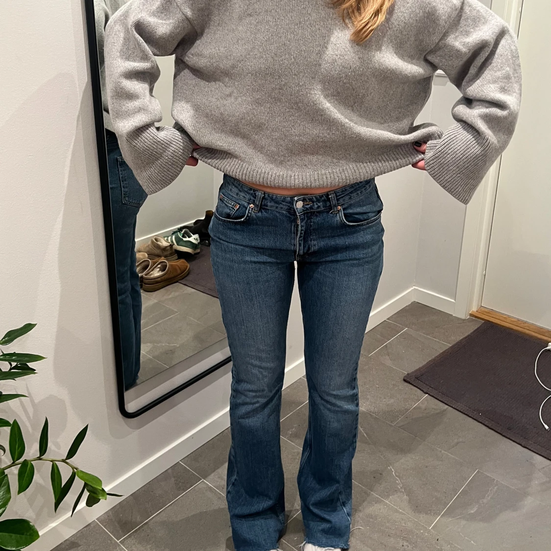 Lågmidjade jeans  - 2