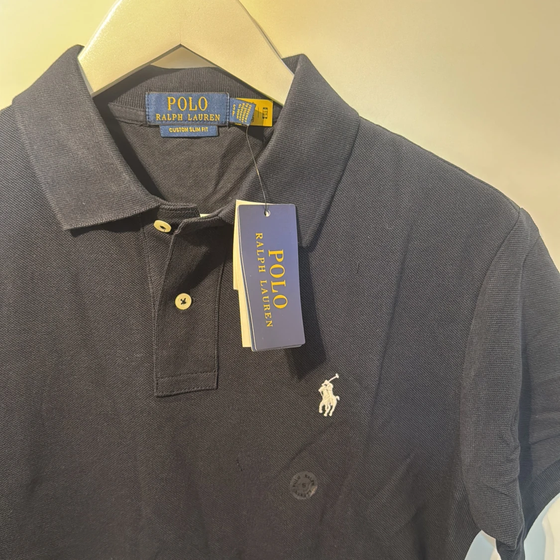 Mörkblå pikétröja från Polo Ralph Lauren - 1