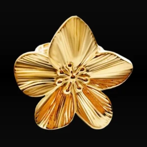 Blom Ring - Fin Blom ring Finns i Guld/Silver Justerbar  89kr/st eller 169kr för två! Modell 160