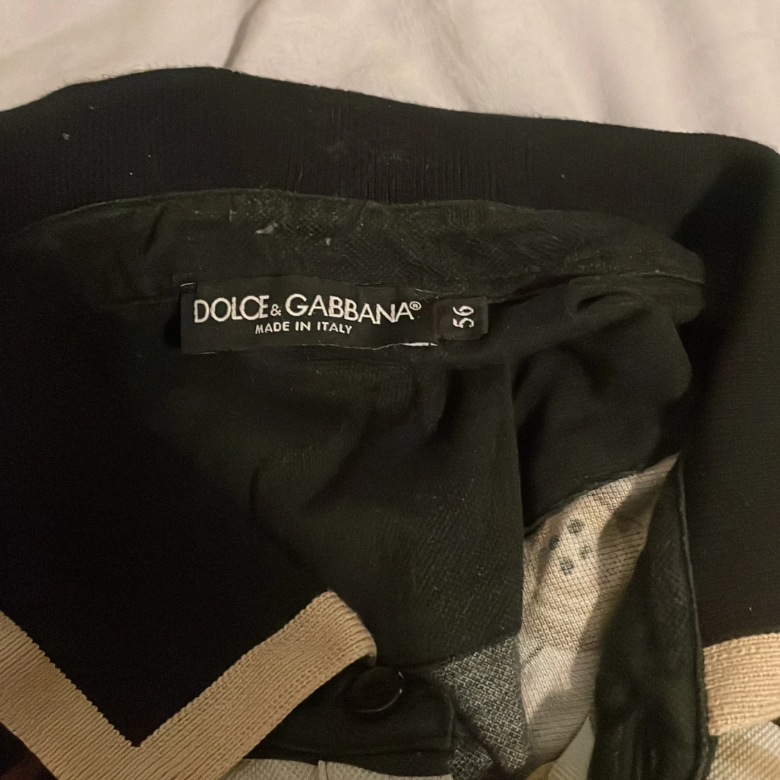 Mönstrad kortärmad skjorta från Dolce & Gabbana den är äkta - 2