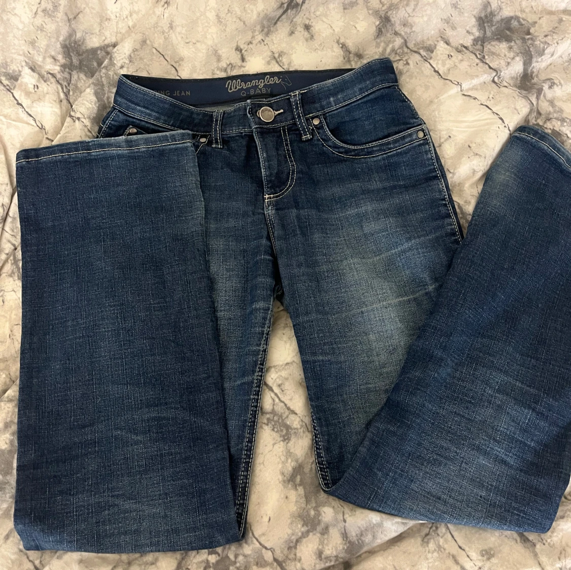 Blå jeans från Wrangler - 1