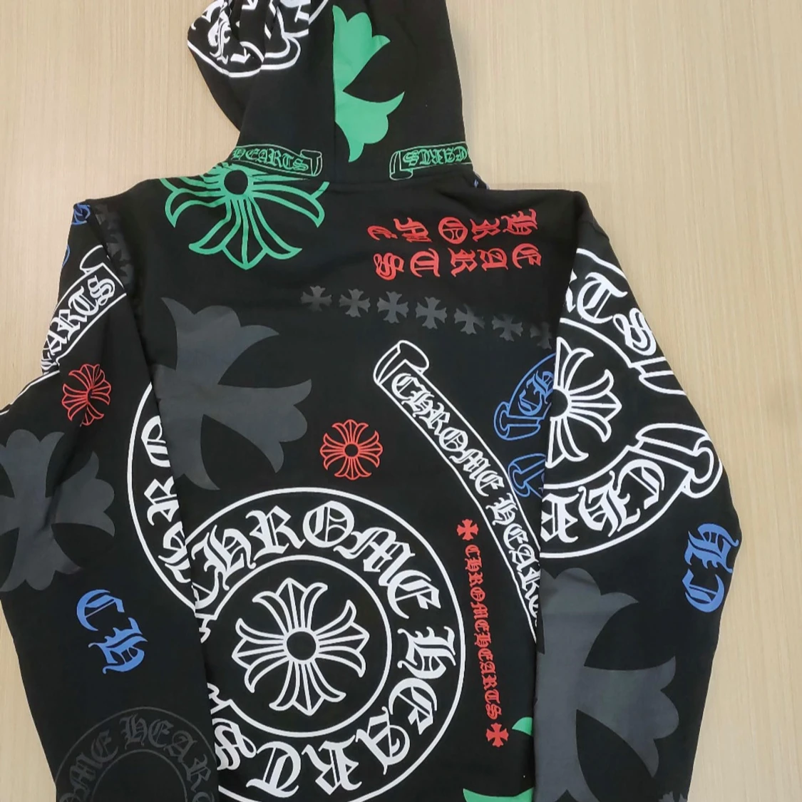Chrome Hearts Stencil Hoodie - strl M