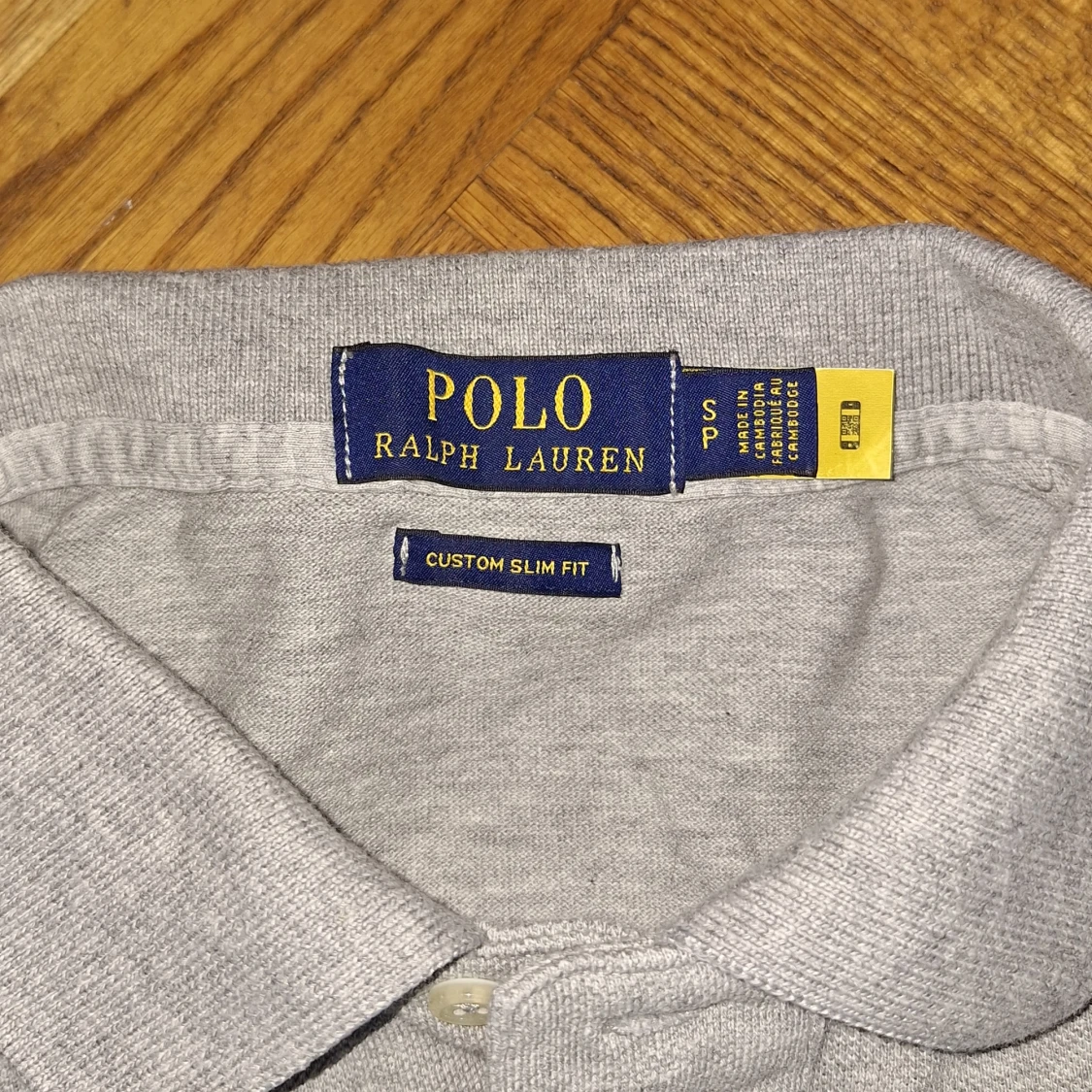 Grå Ralph Lauren piké - 1