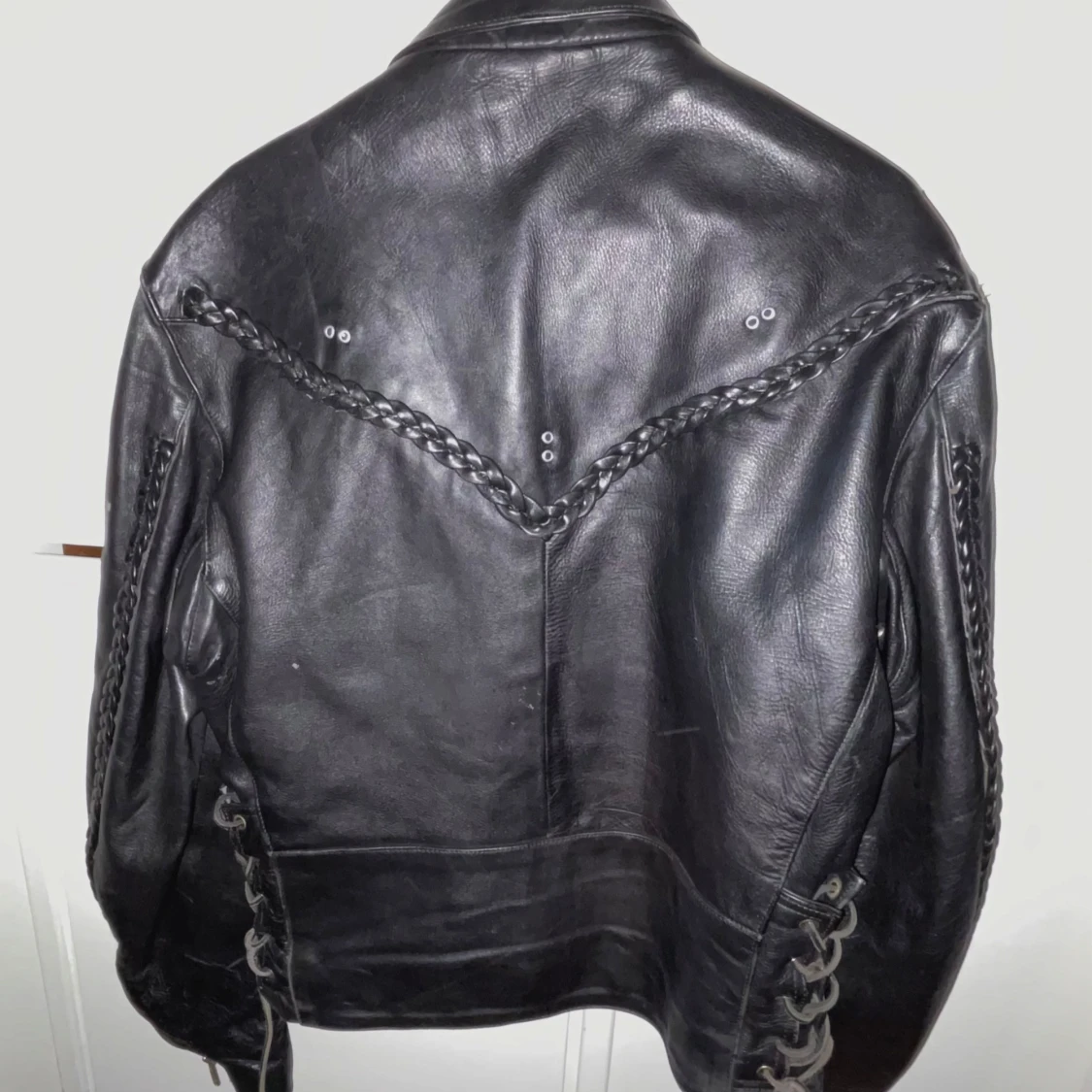 Läder jacka - 90