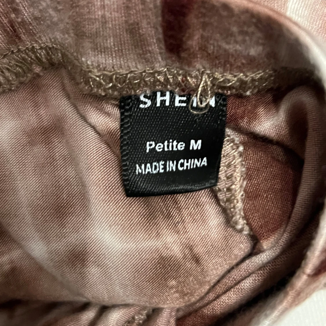 Brun- och vitrandig croppad topp - 4