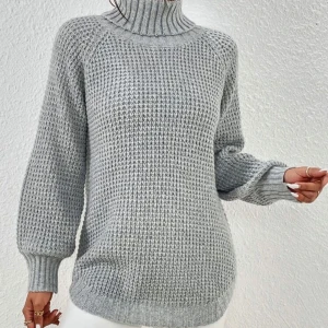 Grå stickad tröja - Fint skick