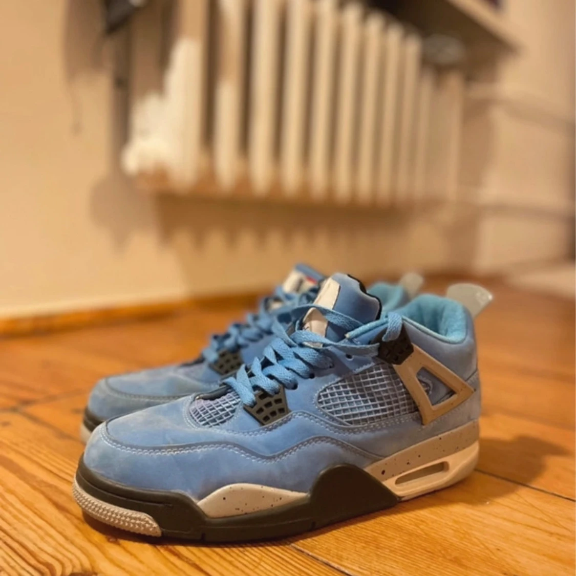 Blå Nike Air Jordans